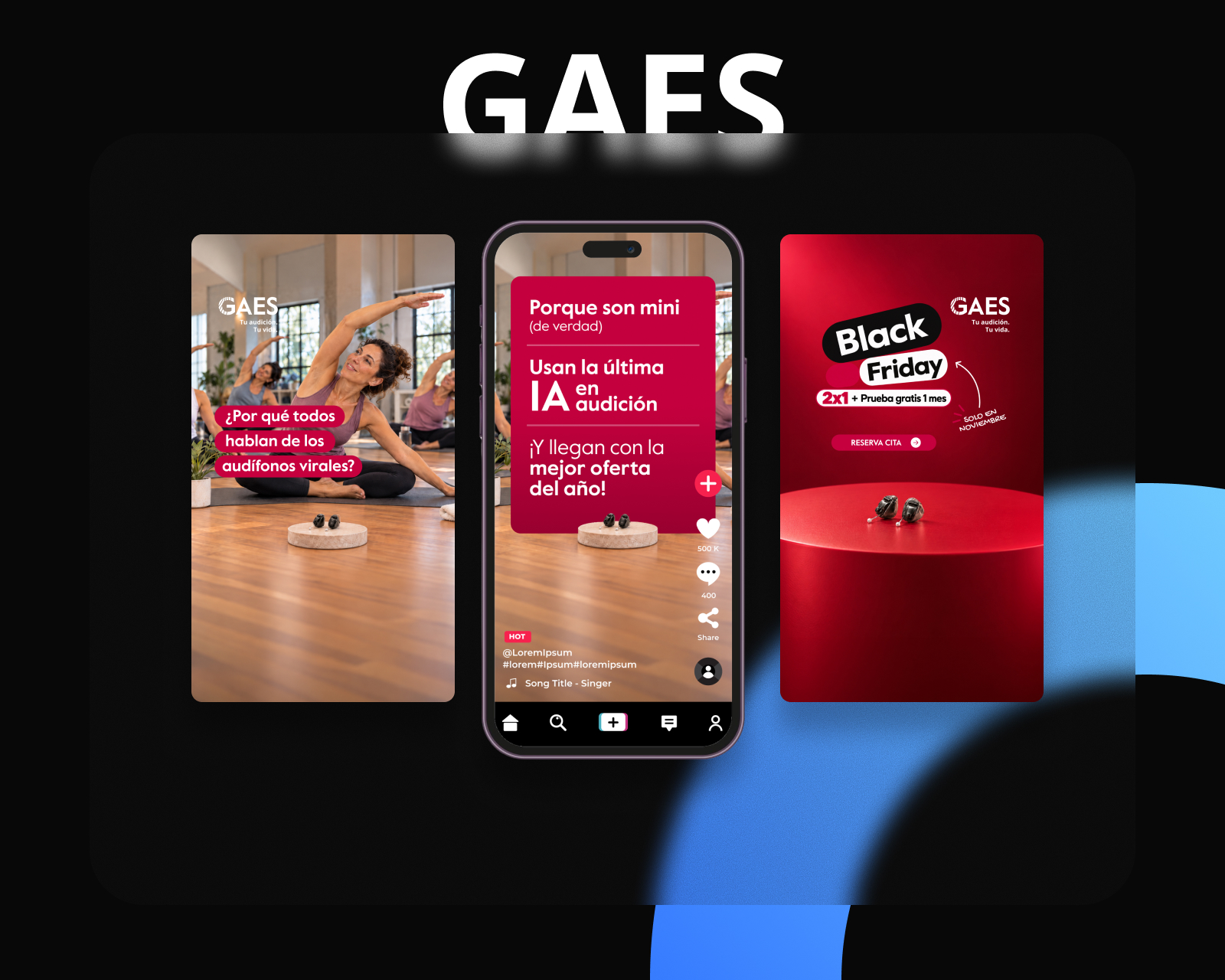 GAES — One brand. Every format.