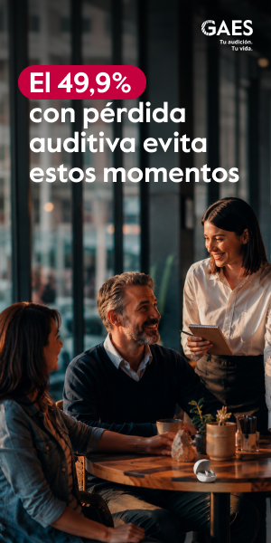 GAES — Everyday moments, two messages. — 300 × 600 px · Variant 1