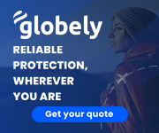 Globely — Protection across formats. — 180 × 150 px