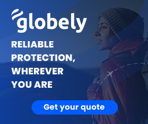 Globely — Protection across formats. — 300 × 250 px