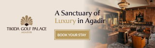 Tikida Golf Palace — Space for the destination. — 320 × 100 px