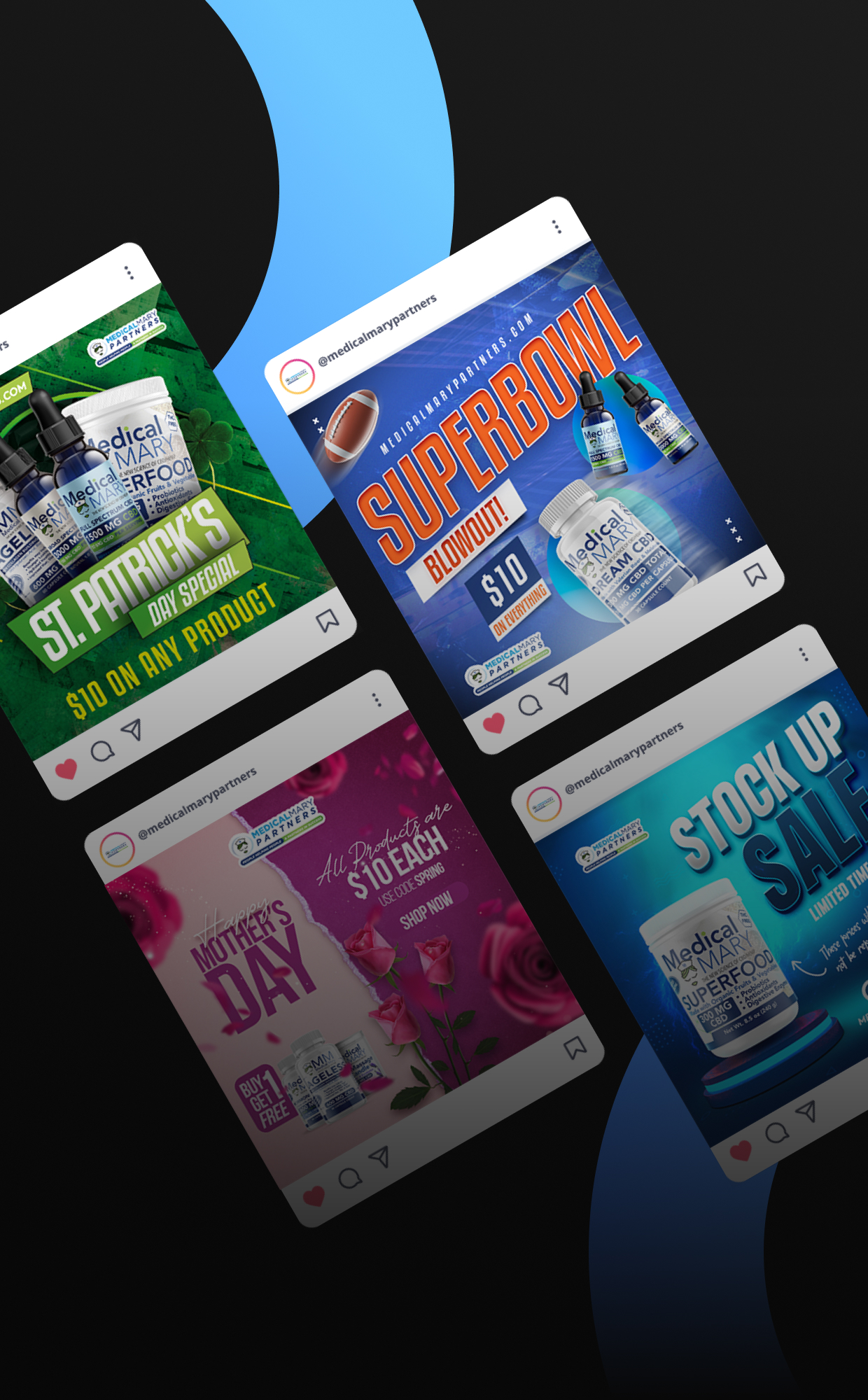Social media campaign designs